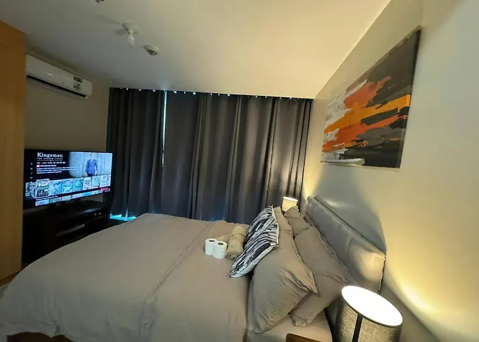 Apartment Modish 1br One Uptown Bgc Direct To Uptown Mall Manila